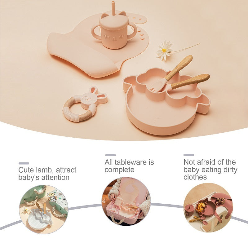 Baby Silicone Bowl Set β Newborn Tableware