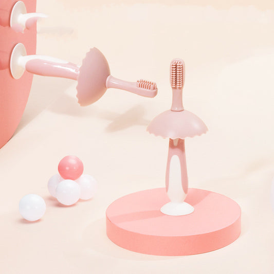 Baby Penguin Silicone Toothbrush – Soft & Safe for Infants