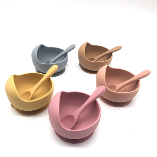 Baby Silicone Bowl With Suction Cup